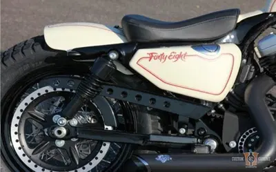 Parafango posteriore Rick's Bobber Short per Sport 