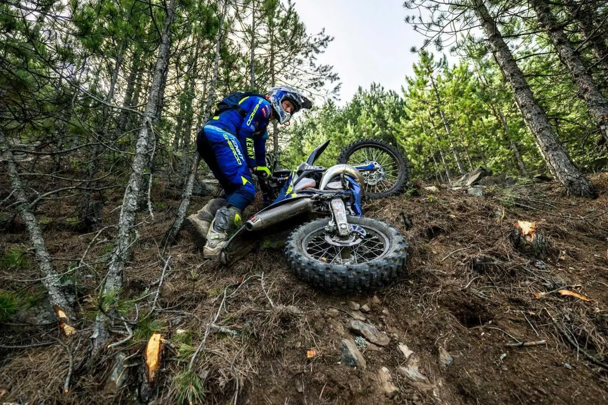 Hard Enduro. Xross Serbia. Wade Young, GasGas, rompe il ghiaccio [GALLERY] (7)