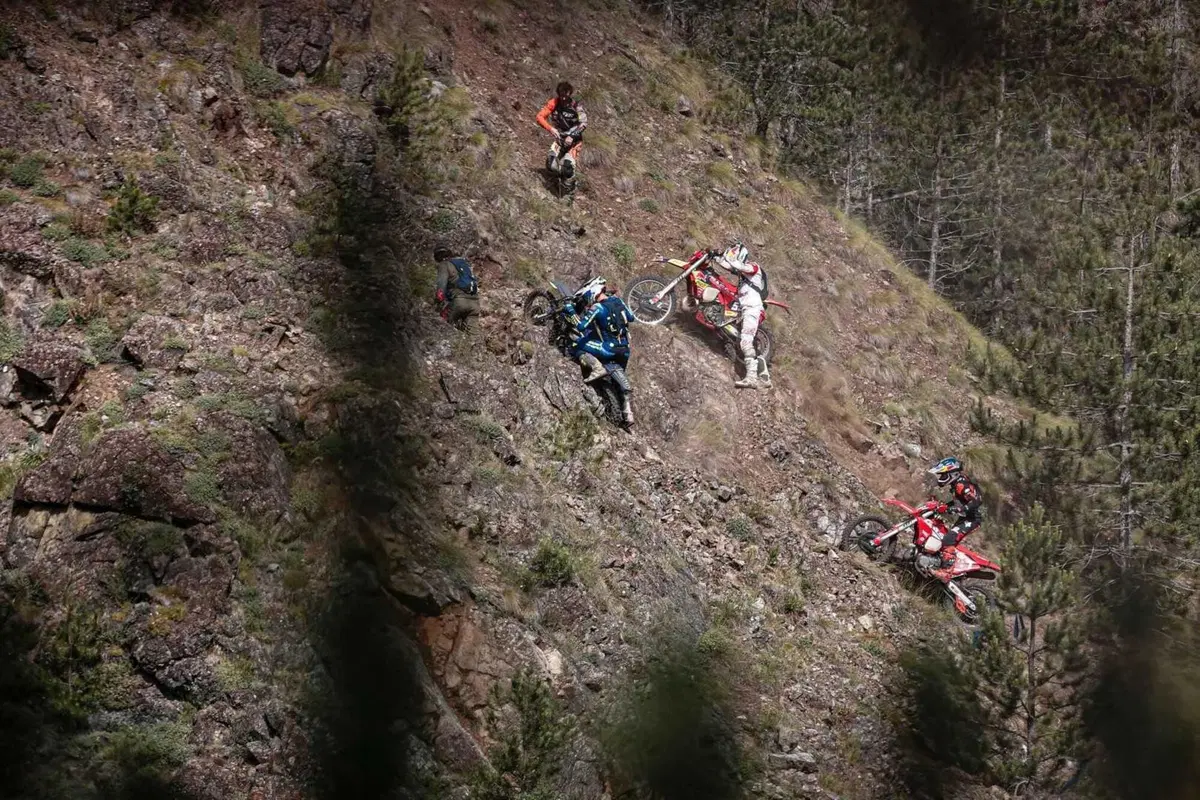 Hard Enduro. Xross Serbia. Wade Young, GasGas, rompe il ghiaccio [GALLERY] (12)