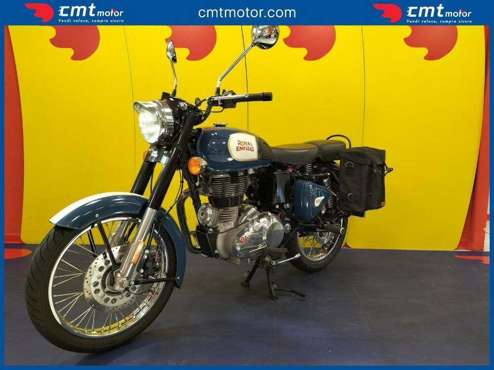 Royal Enfield Classic 500 EFI Squaroon Blue (2017 - 20) (2)