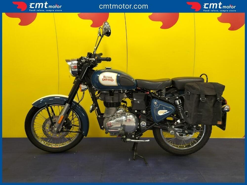 Royal Enfield Classic 500 EFI Squaroon Blue (2017 - 20) (3)