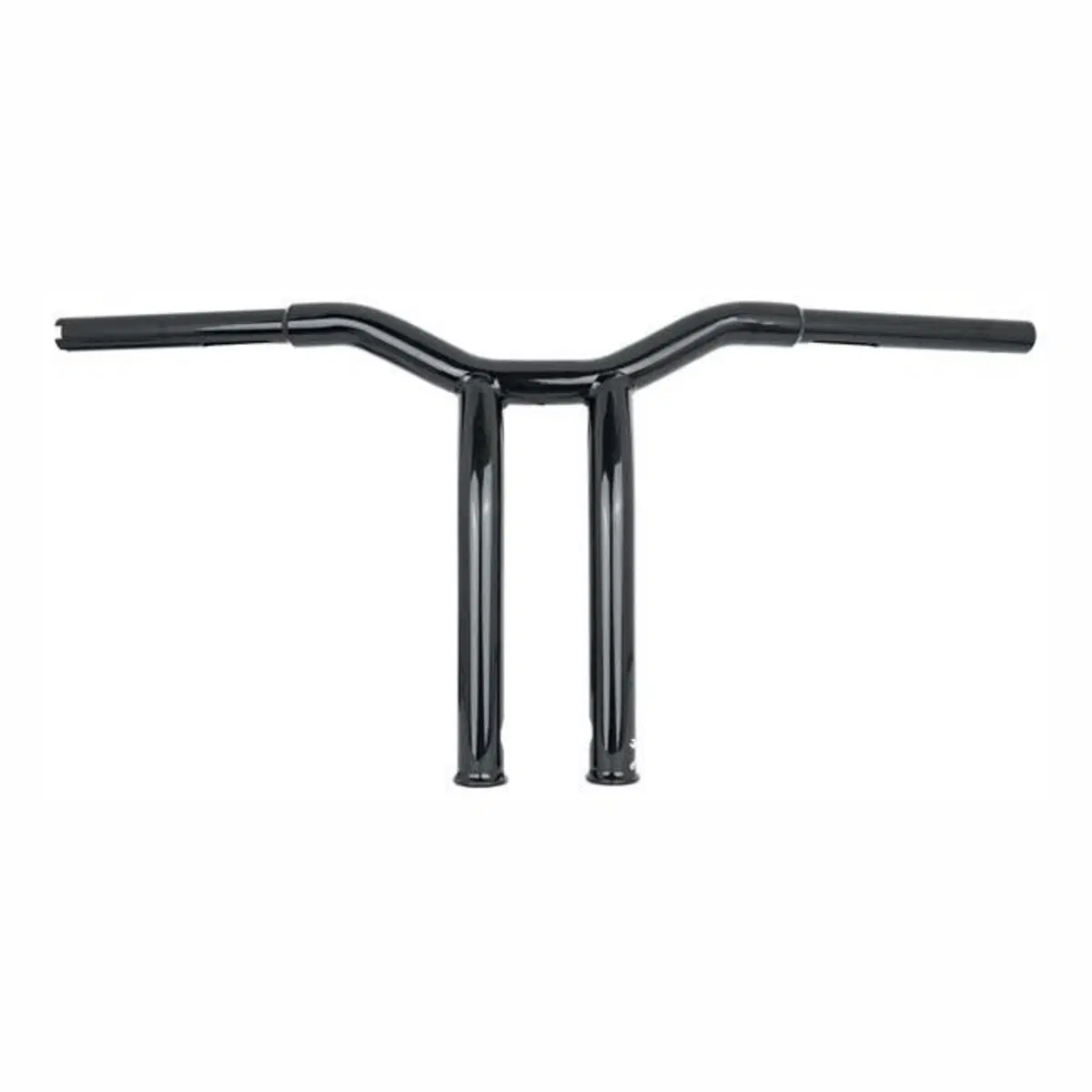Manubrio Burly T-bar Dominator Raked nero lucido d 