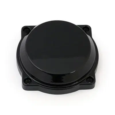 Coperchio carburatore Keihin CV nero per Dyna, Sof 