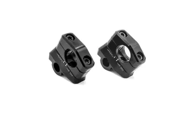 Kit conversione riser neri da 7/8" (22 mm) a 1-1/8 