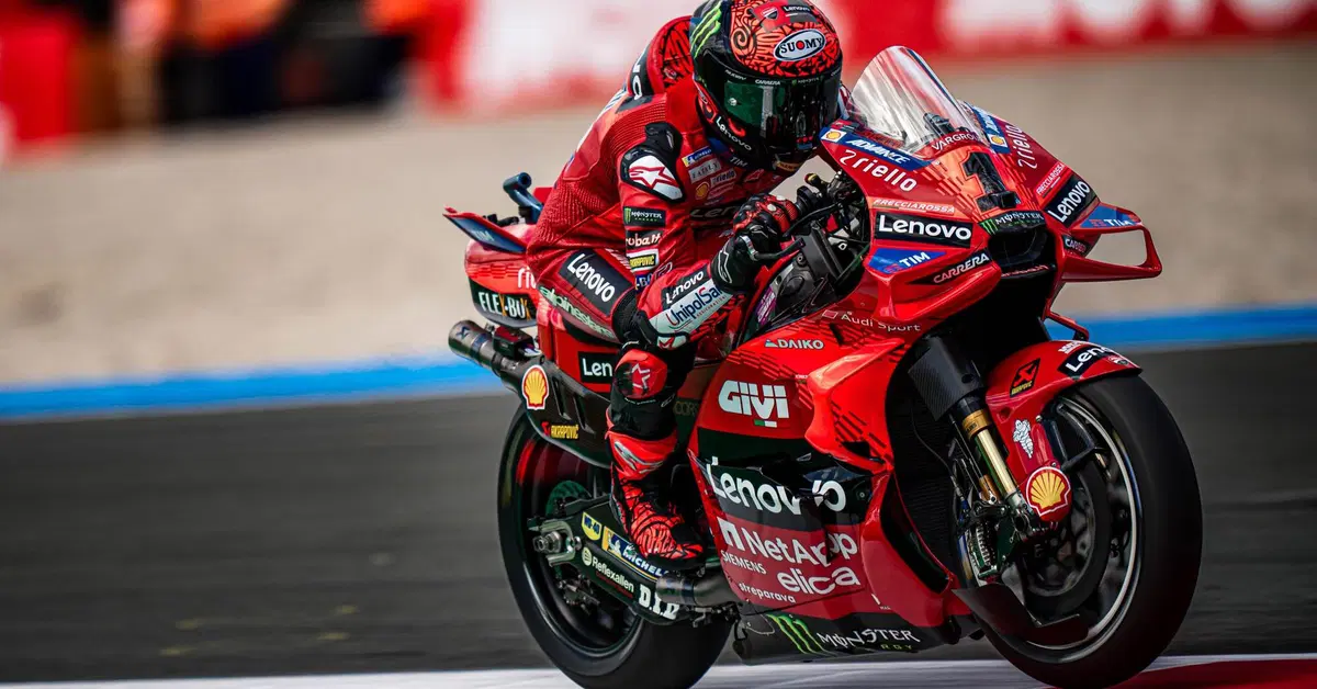 MotoGP 2024. GP d'Olanda. Pecco Bagnaia: "A Jerez grande cambiamento, oggi primo al venerd&igrave; mattina, incredibile"