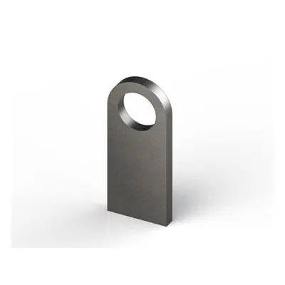 Staffe in acciaio da saldare B 32mm x L 75mm x 6mm 