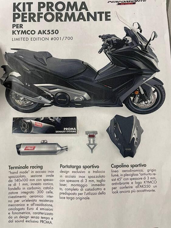 Kit proma performance ak 550