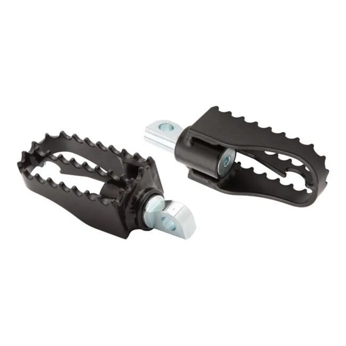Pedaline Burly Mini MX nere con adattatore maschio 