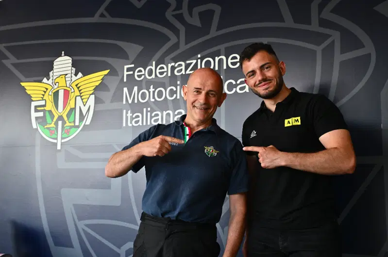 All'inizio della prima giornata del corso, con Raffaele Prisco, Direttore Tecnico FMI