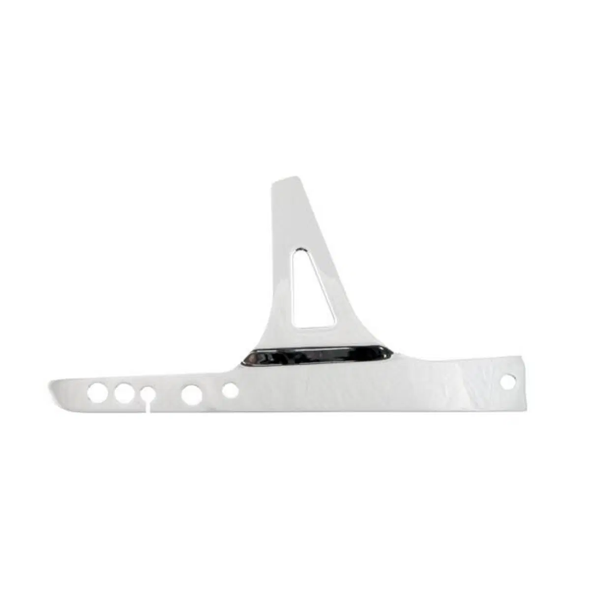 Piastre cromate per schienalino Sissy Bar fisso pe 