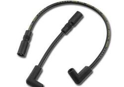 Cavi candele Accel neri 8mm per Dyna dal 1999 al 2