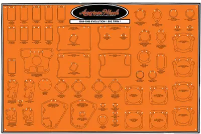 Pannello espositore per Guarnizioni motore e parao 
