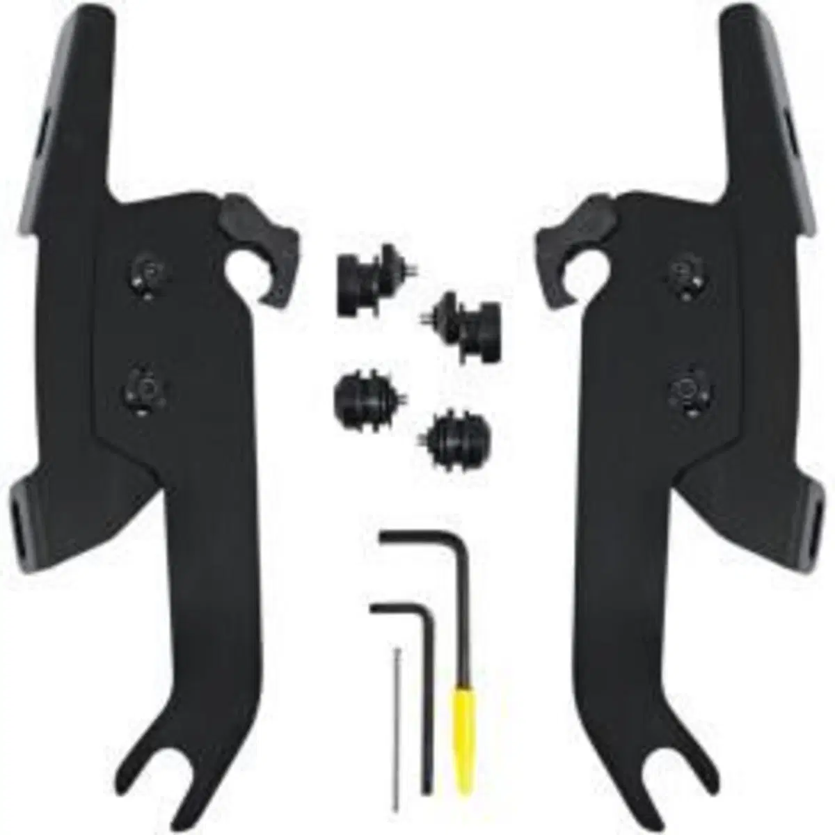 Kit sgancio rapido nero per Batwing Memphis per So 