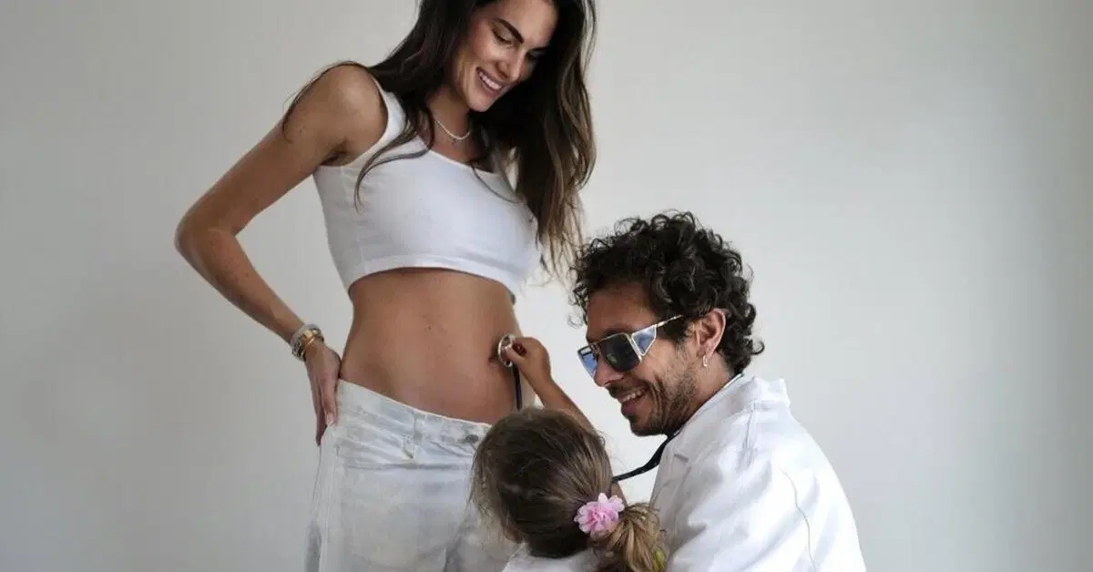 Valentino Rossi e Francesca Novello aspettano un'altra bambina