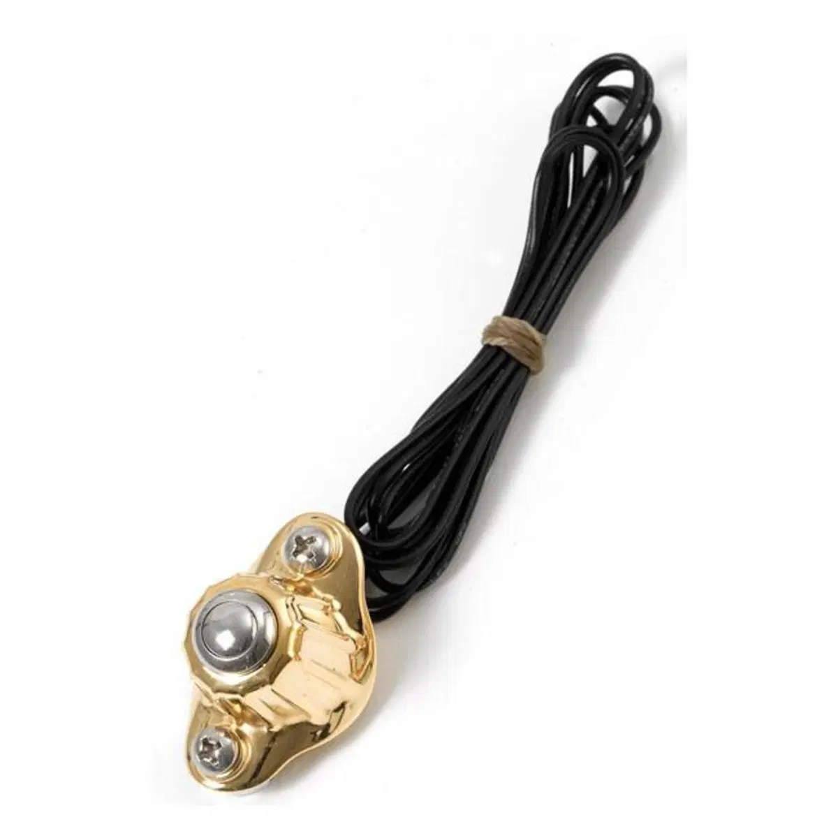 Pulsante Deluxe K-Tech ottone lucido Kustom Tech 