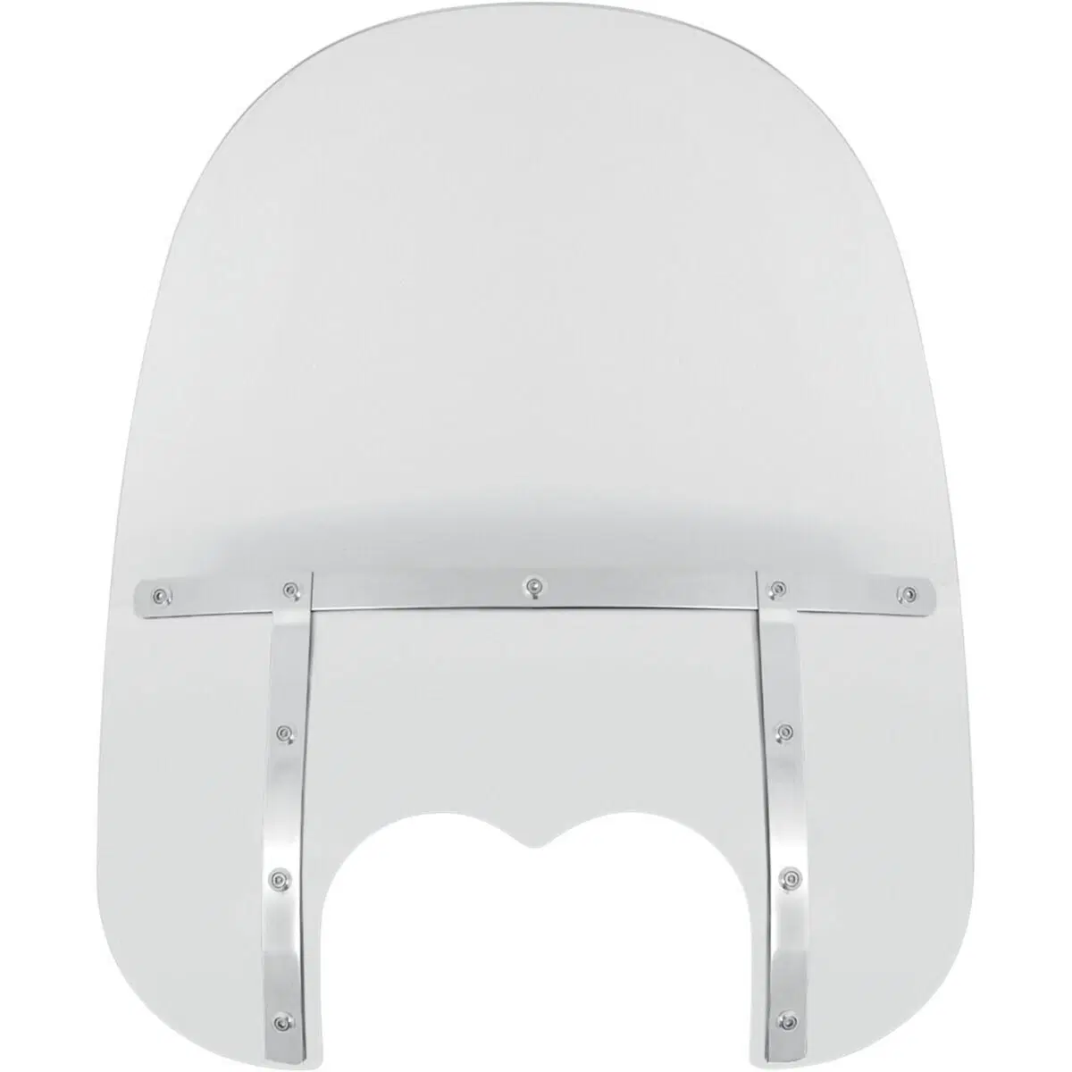 Parabrezza Memphis Fats alto 53 cm trasparente per 