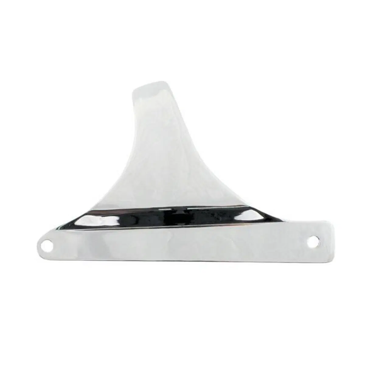 Piastre cromate per schienalino Sissy Bar fisso pe 