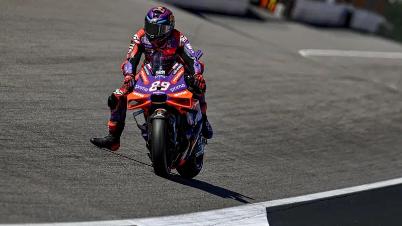 MotoGP 2024. GP di Germania. Jorge Martin: "Ho dovuto ripensare la gara. Le gomme? Noi Ducati soffriamo l'anteriore"