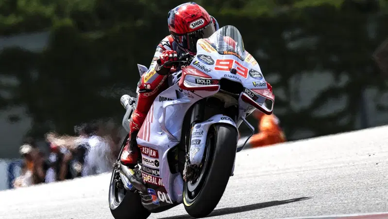 MotoGP 2024. GP di Germania. Il sabato di Marc Marquez, male la mattina, bene il pomeriggio: "In questo fine settimana &egrave; successo di tutto nel nostro box" [VIDEO]