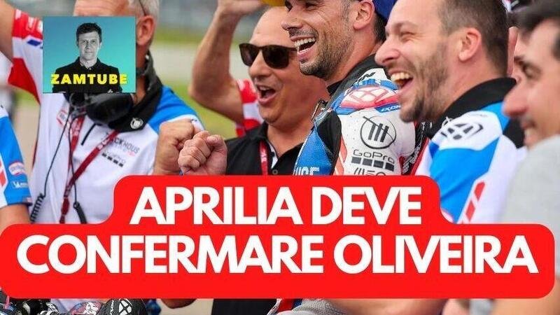 MotoGP 2024 - Aprilia deve confermare Oliveira [VIDEO]