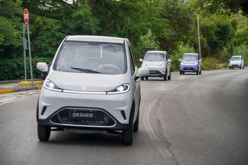 Arriva Jinpeng XY, prima microcar elettrica a quattro posti (4)