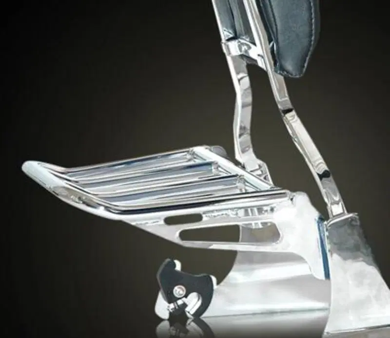 Portapacchi cromato Per schienale Custom Chrome 