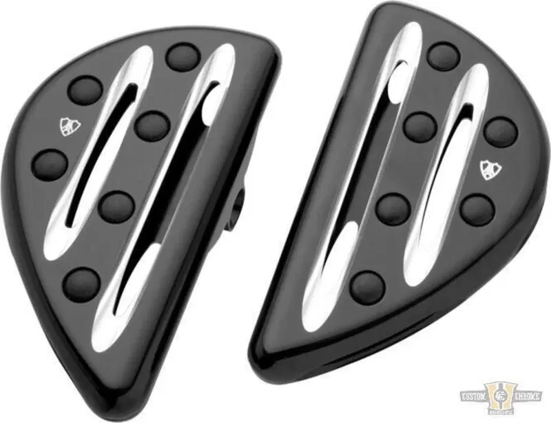 Pedane Ness Deep Cut passeggero nere Per Touring d Arlen Ness