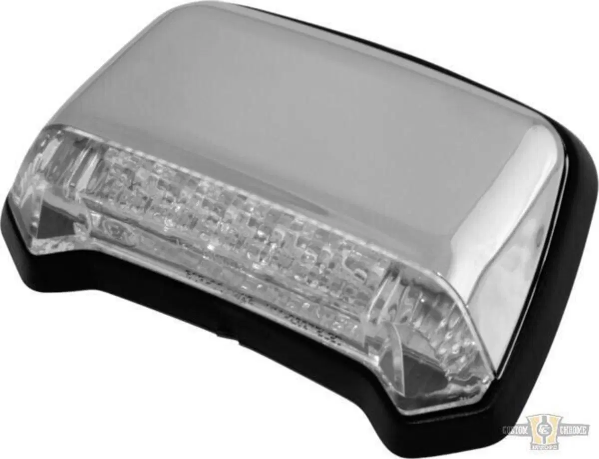 Faro posteriore LED omologato cromato Custom Chrom 