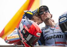 MotoGP 2024. GP di Germania. Alex Marquez sul podio col fratellone: Marc mi ha passato onestamente