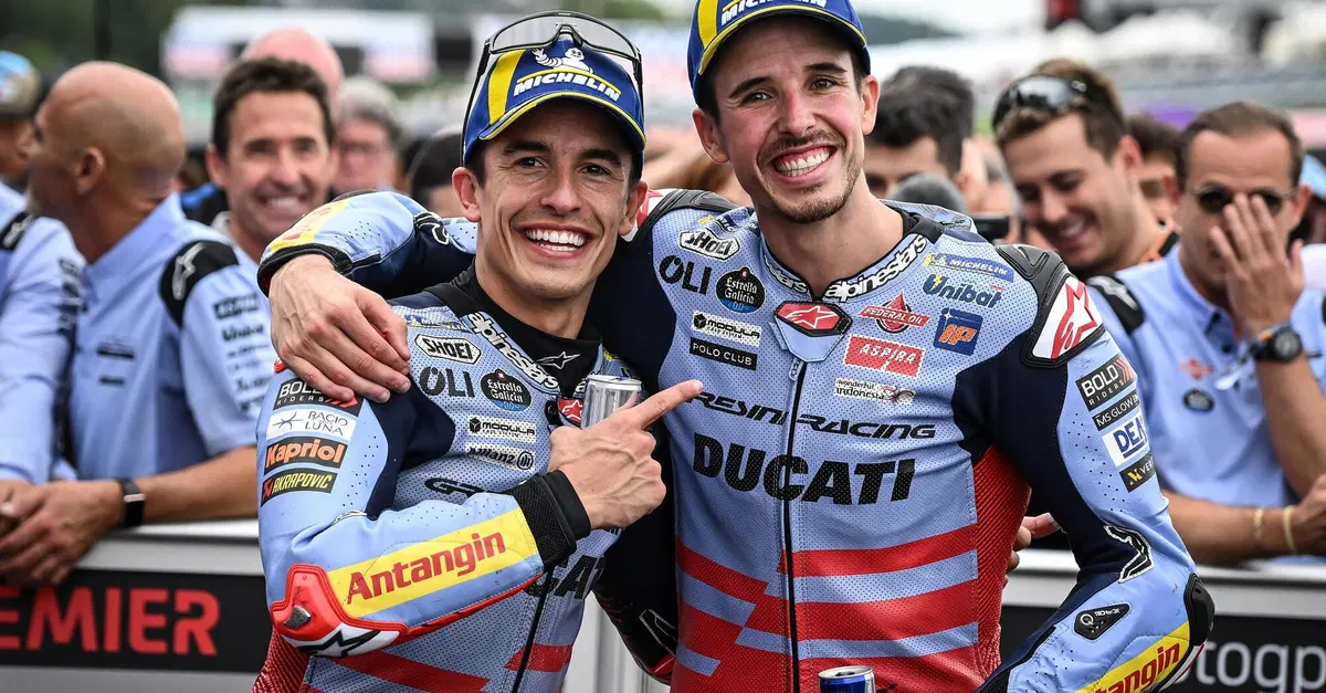 MotoGP 2024. GP di Germania. Marc Marquez: "Devo pi&ugrave; io a mio fratello di quanto lui debba a me. Avrei firmato il podio con lui al posto della vittoria"