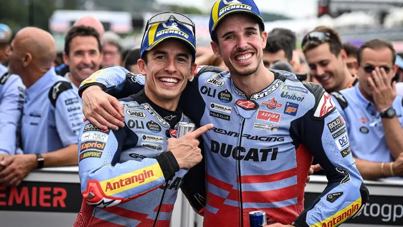 MotoGP 2024. GP di Germania. Marc Marquez: "Devo pi&ugrave; io a mio fratello di quanto lui debba a me. Avrei firmato il podio con lui al posto della vittoria"