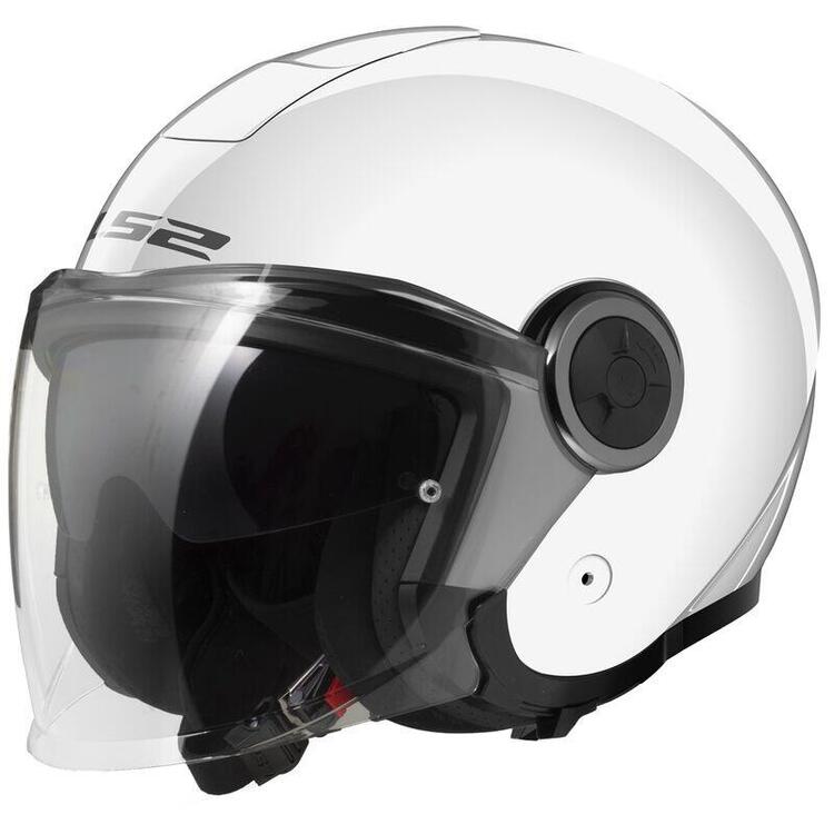 Casco Jet LS2 OF620 Classy Solid bianco