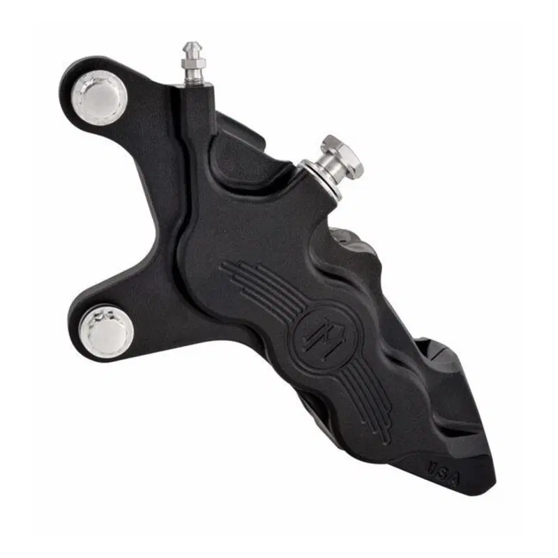 Pinza freno PM 6 pistoni anteriore sinistra nera p Performance Machine