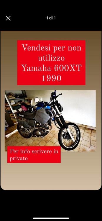 Yamaha 600 XT