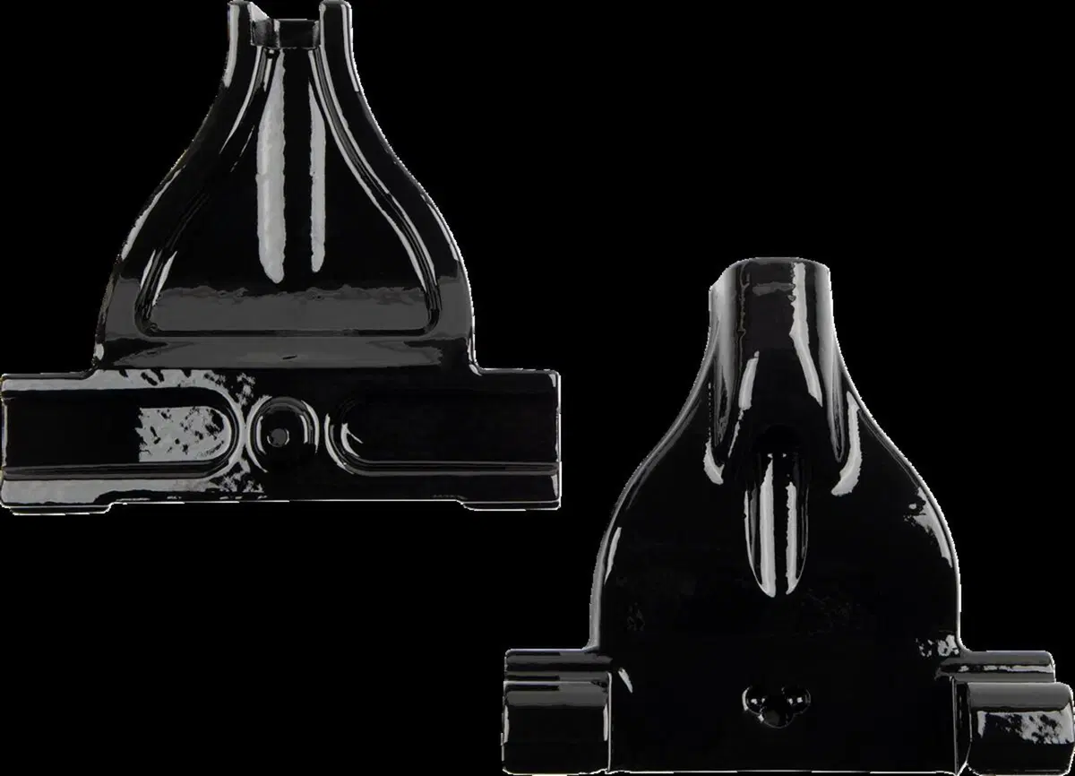 Kit Supporti neri per pedane passeggero per Softai Drag Specialties