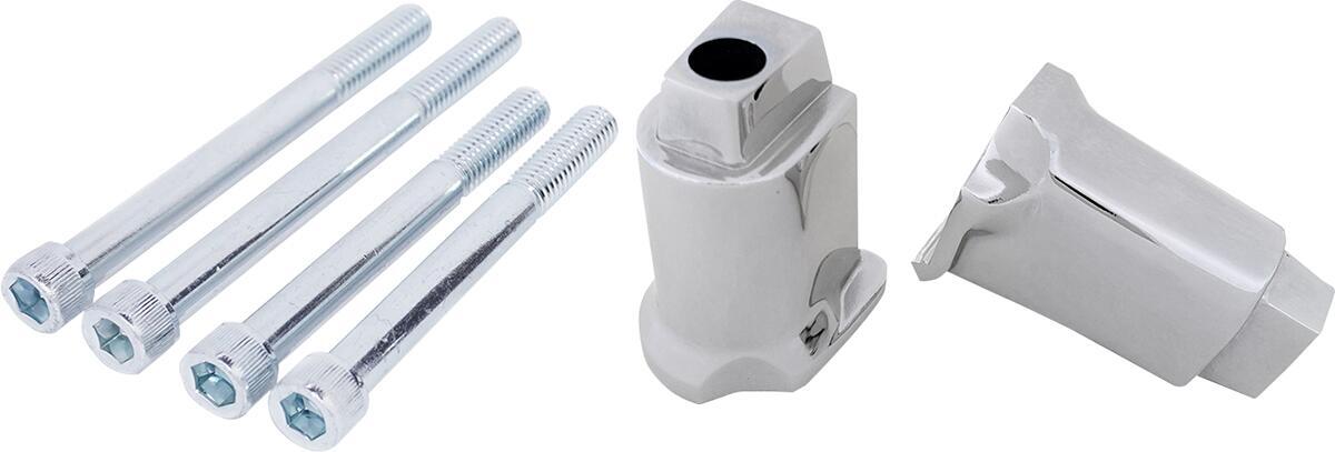 Pedane Passeggero Per Moto In Lega Di Alluminio CNC - Colore Argento, Adatte A Molti Modelli, Facile Installazione