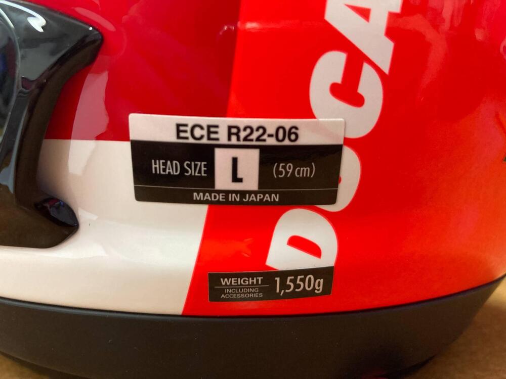 Casco Arai per Ducati mod. RX 7V Evo (2)