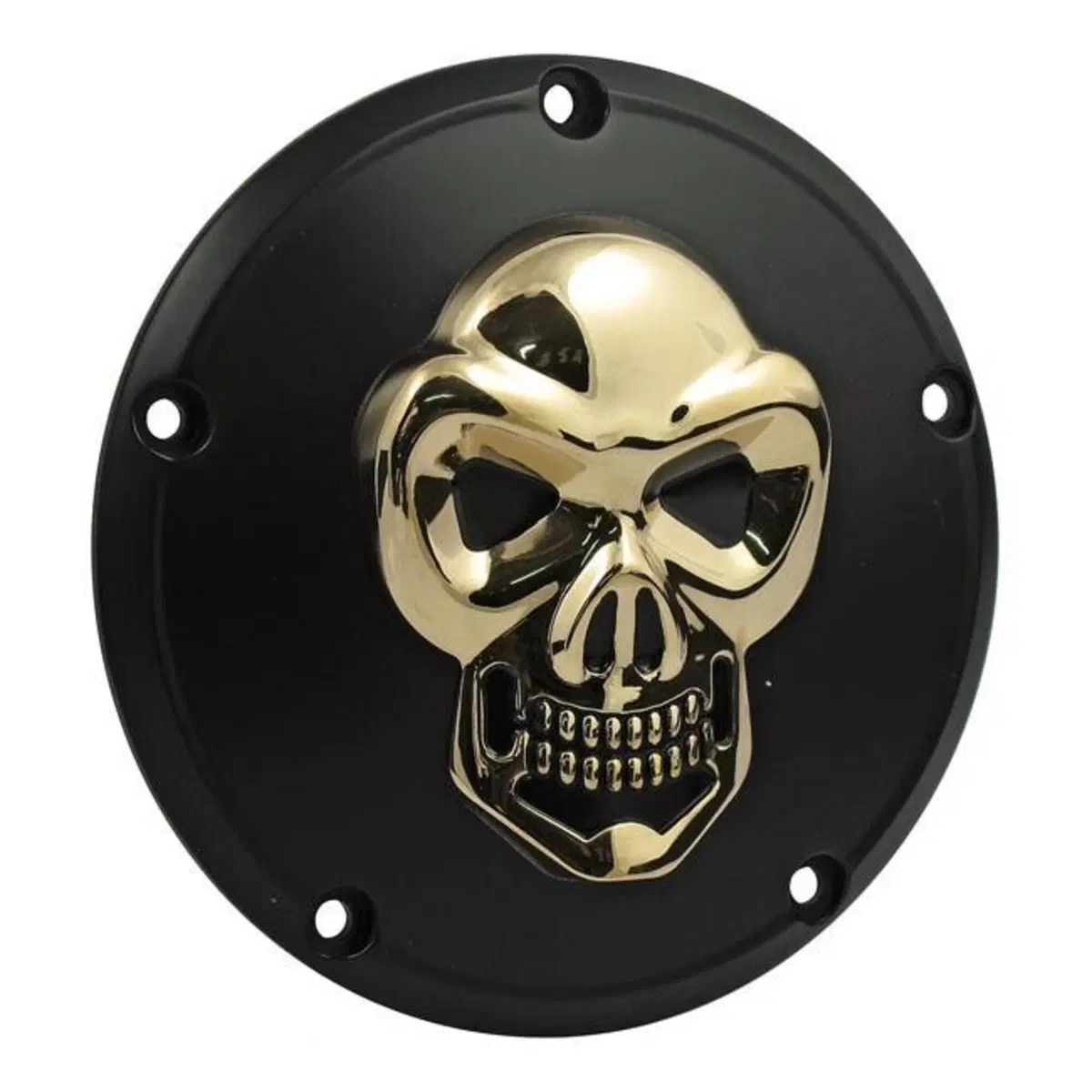 Coprechio frizione derby cover nero con teschio do 