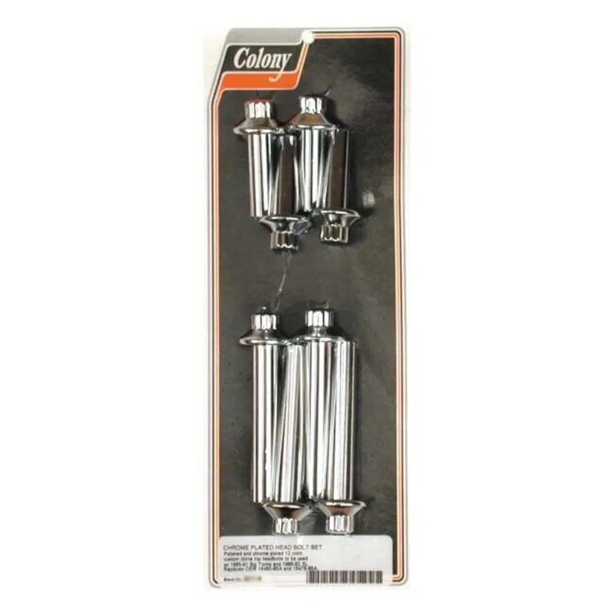 Kit bulloni testate cromati per Sportster dal 1986 