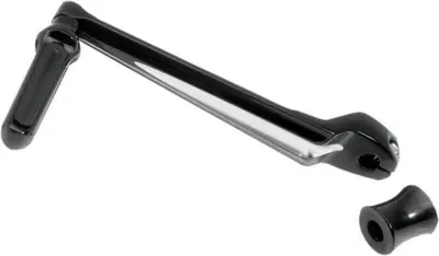 Leva marce e distanziale neri PM per Softail dal 1 