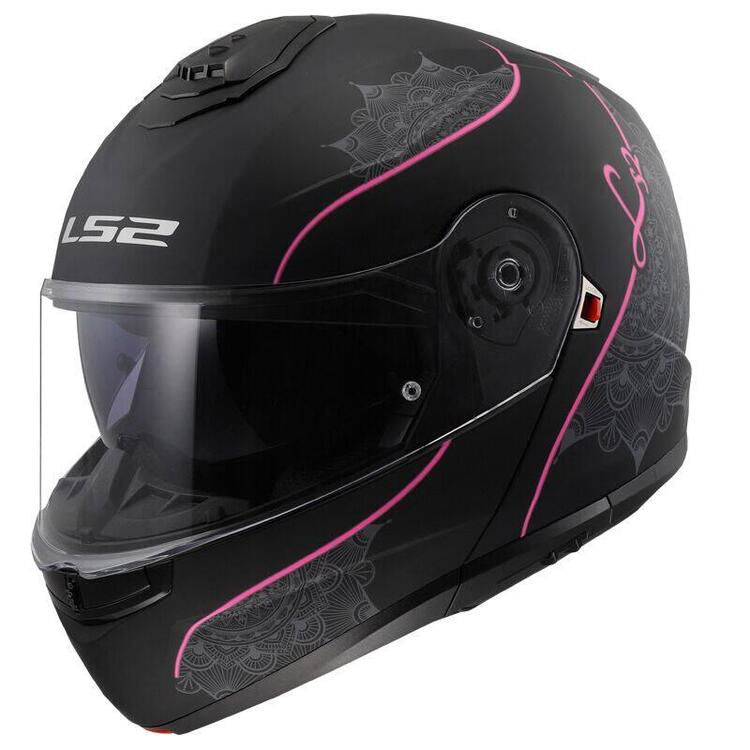 Casco Modulare Ls2 FF908 Strobe 2 Lux nero opaco r