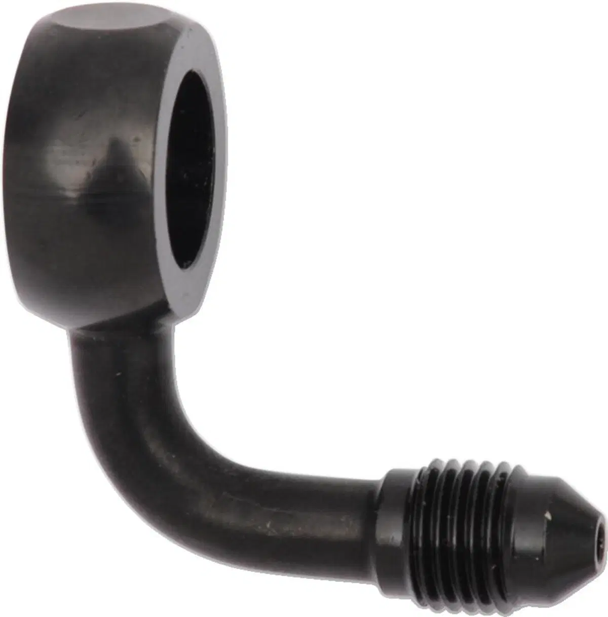 Raccordo nero da 12 mm E AN3 piegato 90 gradi (dia Goodridge