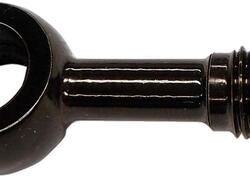 Raccordo nero da 12 mm AN3 dritto (diametro 12 mm) Goodridge
