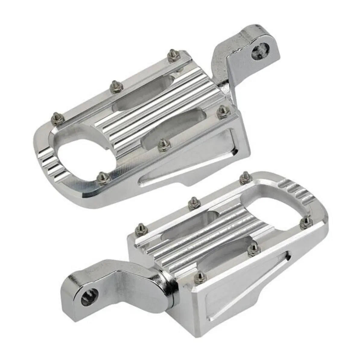 Pedaline guidatore Biltwell Punisher lucide con ad