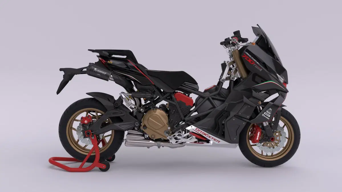 Moto o Scooter? Italjet svela il nuovo Dragster 700 Twin (2)