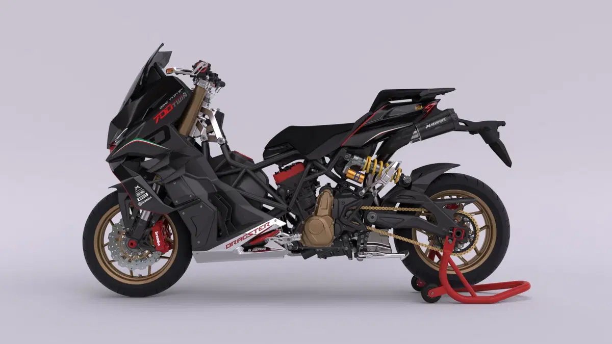 Moto o Scooter? Italjet svela il nuovo Dragster 700 Twin (6)
