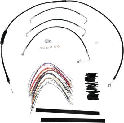 Kit cavi Touring per manubrio 15'' (38cm) neri sen 