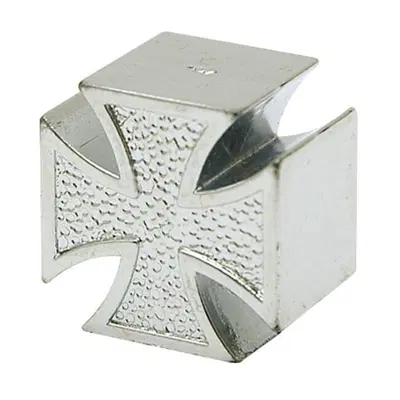 Tappini valvola Maltese Cross cromati Trik Topz 