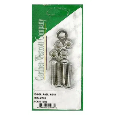 Viti montaggio parafango posteriore cromate per Sp 