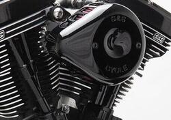 Filtro dell'aria S&S Mini Teardrop per Touring dal 
